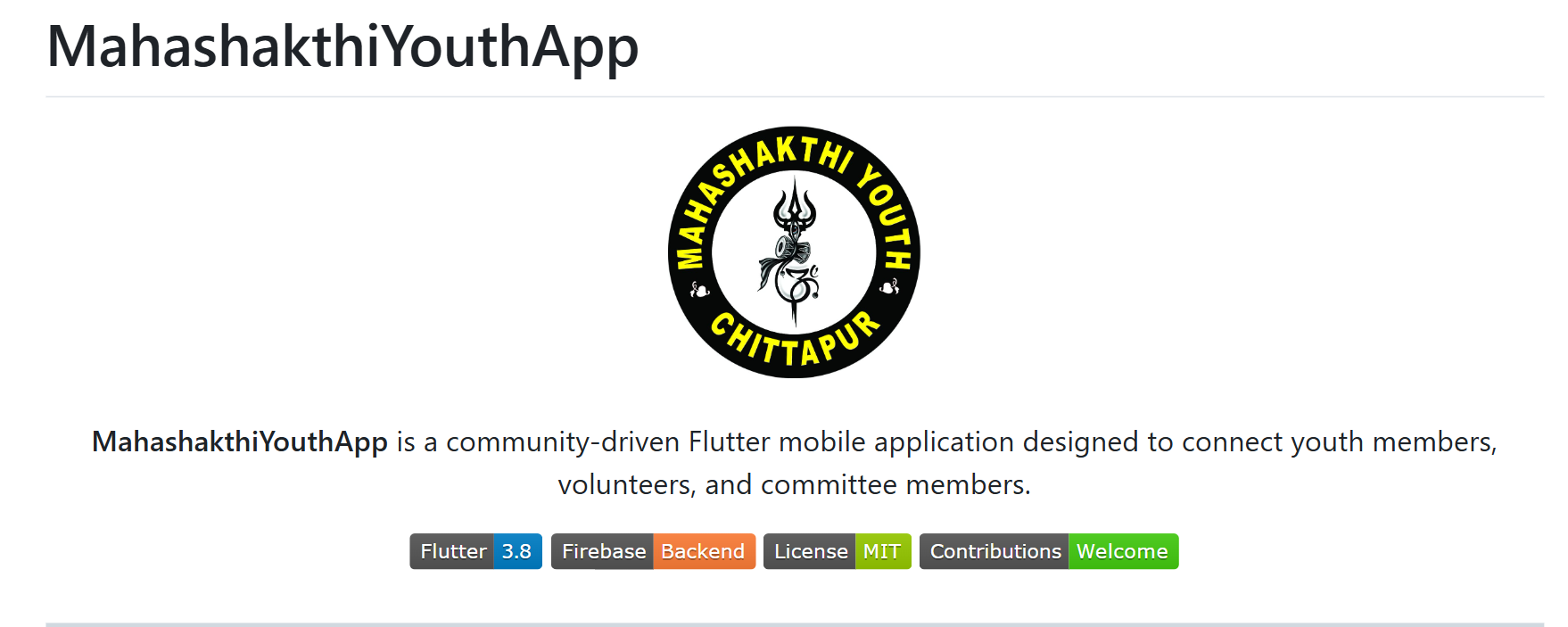Mahashakthi Youth App
